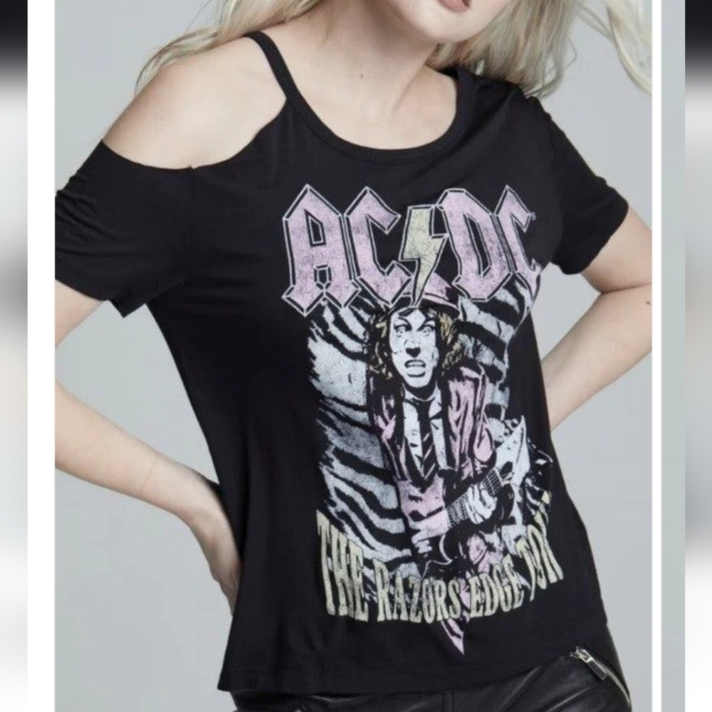 ACDC Razors Edge Tour Recycled Karma Black Tee NIB